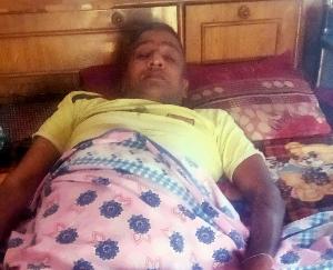  Vinod is in bed for 13 years, there was a spinal injury in the accident
