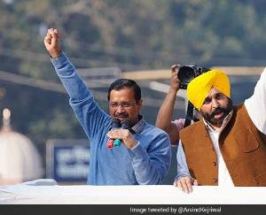 Kejriwal and Bhagwant Mann will hold road show in Mandi