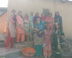  Women launched cleanliness drive