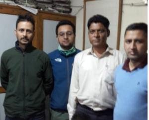 Police arrested the criminals