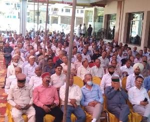 KD Sharma congratulated the state executive president Atmaram Sharma and the team