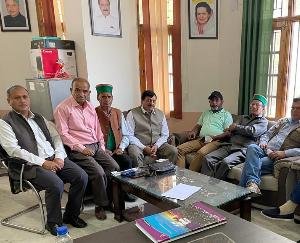 Himachal Pradesh Congress Scheduled Caste Department held a meeting