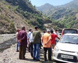 Officials visited the treatment plant and took stock