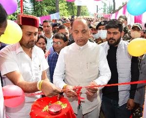  CM inaugurated 33 lakh building in Siraj