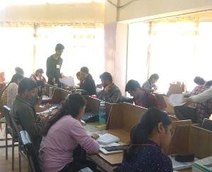 ABVP HPU unit launched a signature campaign on student demands