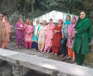 Organized cleanliness fortnight in Baga village