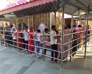 8500 devotees visited the mother on the 11th day of Trilokpur fair