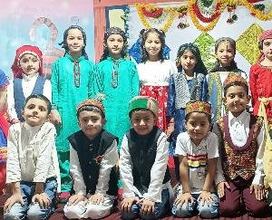 Students of Sai International School celebrated the festival of Baisakhi