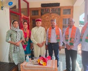 Sujanpur: Four retired ex-servicemen joined Bharatiya Janata Party