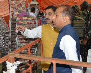 CM Jai Ram Thakur took stock of the preparations for the proposed rally of JP Nadda at Nagrota Bagwan