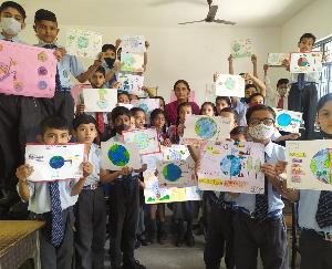  Lotus International Convent School celebrated World Earth Day