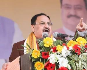 BJP Chief JP Nadda Sounds Poll Bugle in Kangra 