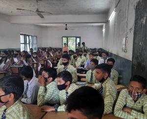 Made people aware about drugs in Dhundan school