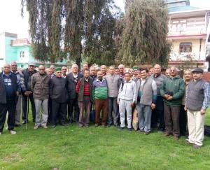 हिमाचल पथ परिवहन निगम सेवा निवृत्त कर्मचारी कल्याण मंच अर्की की बैठक का आयोजन