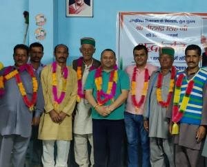 Bahadur Singh Thakur left BJP and joined Congress