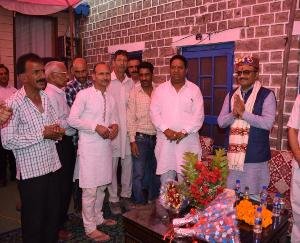  Dr. Saijal laid the foundation stone of Dharampur-Aanji Thadi road