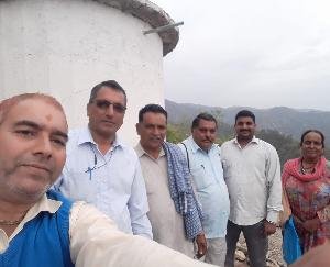 Villagers met junior engineer about water problem