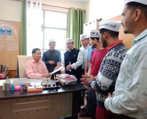 AAP submitted a memorandum to the Chief Minister through Naib Tehsildar Banjar