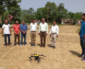 Land measurement work of 170 villages started through drones