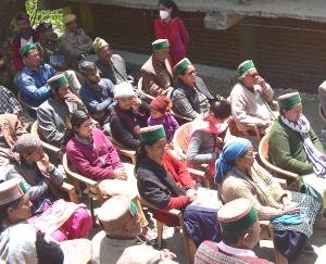 Organized a legal literacy camp in the premises of Panchayat Roghi