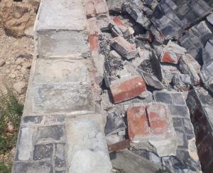 Former CM Late. Virbhadra's inaugural plaque broken