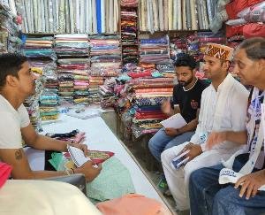 Shanky Thukral campaigned door-to-door in Dhaneta village