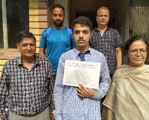 Geetanshpal won the silver medal