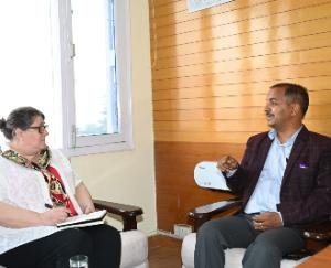 US Embassy Political Officer Karen McCrea meets BJP leaders to discuss various issues