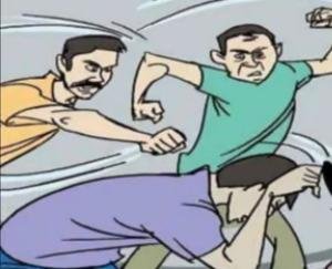 Friend broke his friend's head