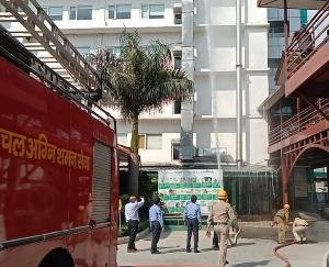 Fire prevention exercise at Fortis Hospital
