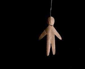 Tired of paralyzing, hanged