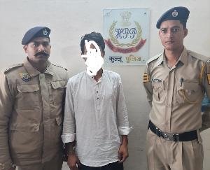 One arrested with 1.384 kg of charas, case registered