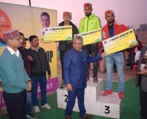 एक्रो स्पर्धा में नेपाल के अमन थापा रहे प्रथम स्थान पर
