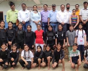 Students showed talent in Yoga Olympiad
