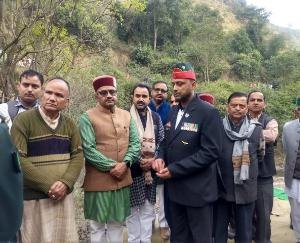 राजकीय सम्मान के साथ शहीद पंचतत्व में विलीन