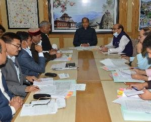 Chief Minister presided over the meeting related to hydroelectric projects