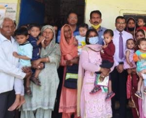  Deputy Commissioner Kangra inaugurated the National Deworming Day at Ichhi School