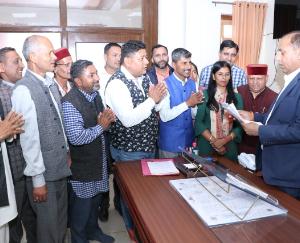 Delegation of Gujjar Samaj Kalyan Parishad met CM