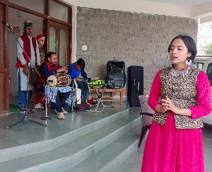 Artists told government plans in Gulhadi Panchayat