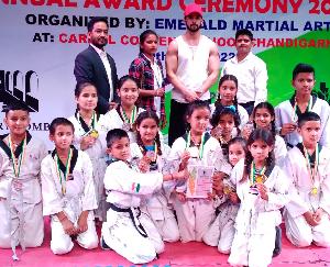 Jwalamukhi: Children of Martial Arts Academy Khundia illuminated the name of Himachal