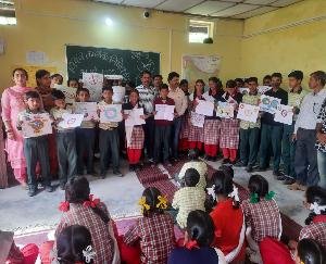 Chhag Tali Vidyalaya celebrated World No Tobacco Day