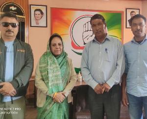  Invitation given to Congress State President Pratibha Singh to come to Lahaul Spiti