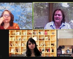  Shoolini discusses Patiala heritage with British filmmaker