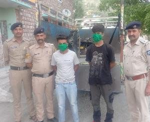 youth arrested in JCB machine breaker theft case