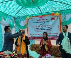 country's first letter box form post office in Hikkim in the world's highest village