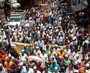 Thousands of employees took pledge to restore pension in Hamirpur rally