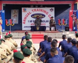 25 NCC cadets of BL school are participating in the annual NCC camp