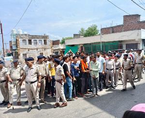 Youth protested against Agniveer scheme