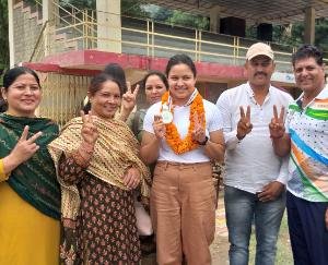 Ekta of Kullu won silver medal in Khelo India Youth