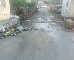 Heaps of garbage at various places of Rodi Panchayat, common people upset